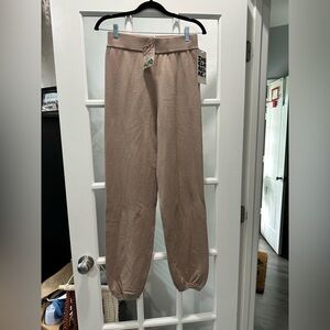 The Blank Lab Tan Pant Joggers - Size Small